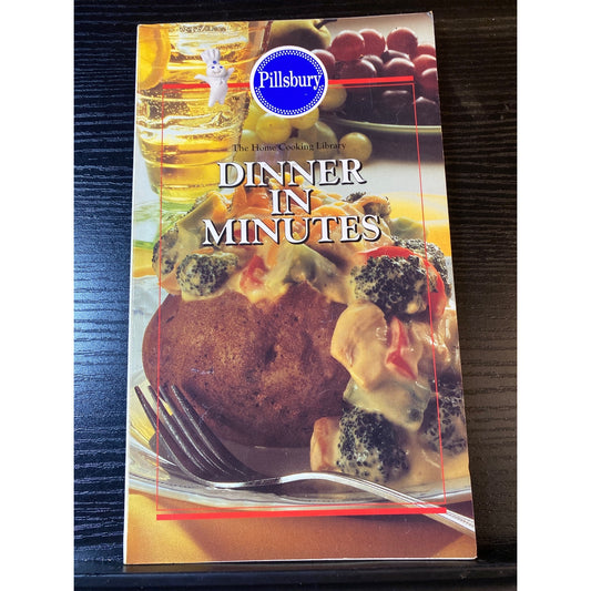 Pillsbury Dinner In Minutes Cookbook Booklet Recipes 1994 Home Cooking Library