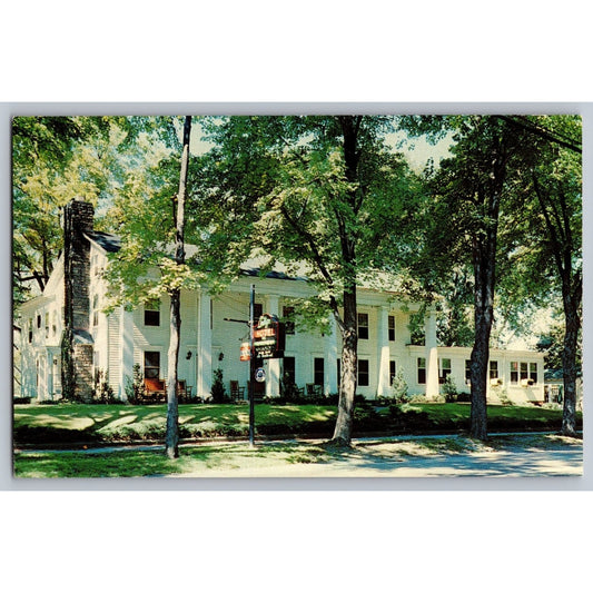 Painesville OH Ohio Lutz's Hotel Duncan Hines 1961 Chrome Postcard