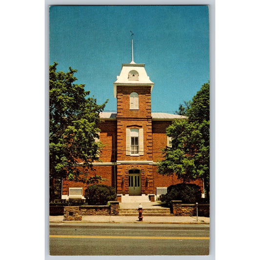 Brevard NC North Carolina Transylvania County Courthouse Chrome Postcard