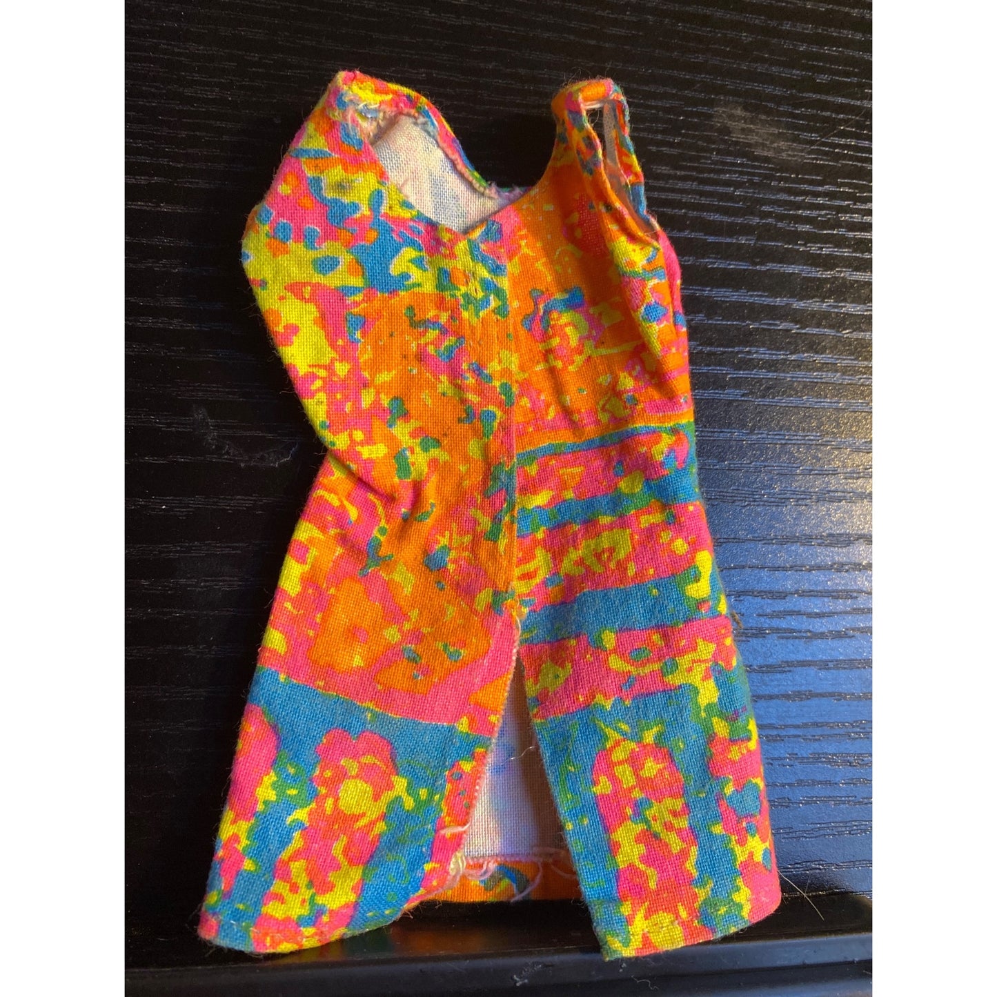 Barbie Fashion Doll Modern Dress & Jacket Set 1990s Multicolor Psychedelic