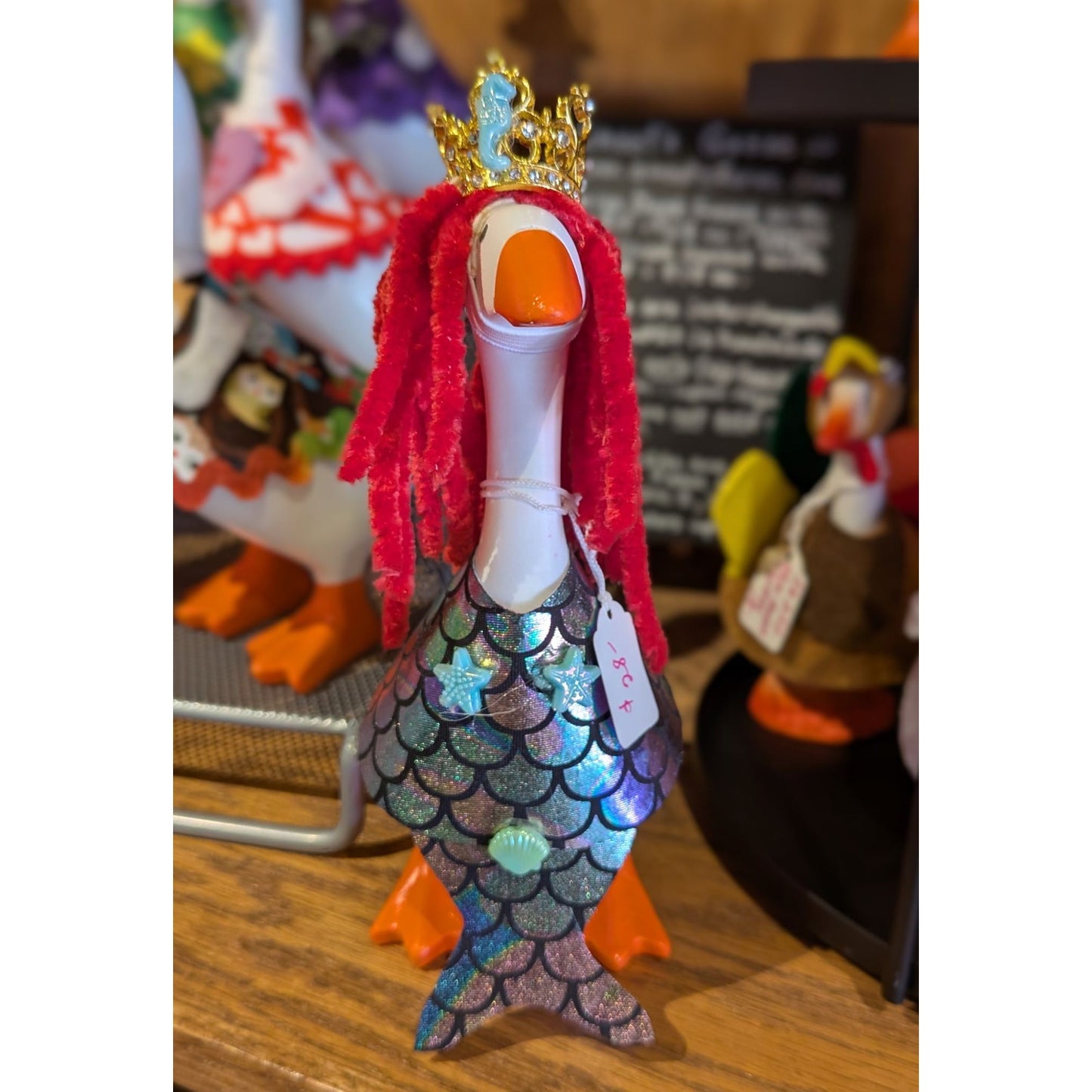 Mermaid 7" Smoot's Goose Handmade Outfit Great for Home or Office