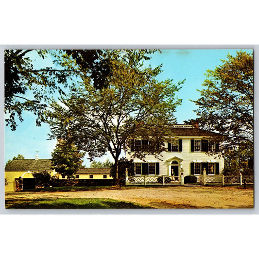 Strubridge MA Massachusetts Salem Towne House Chrome Postcard Unused