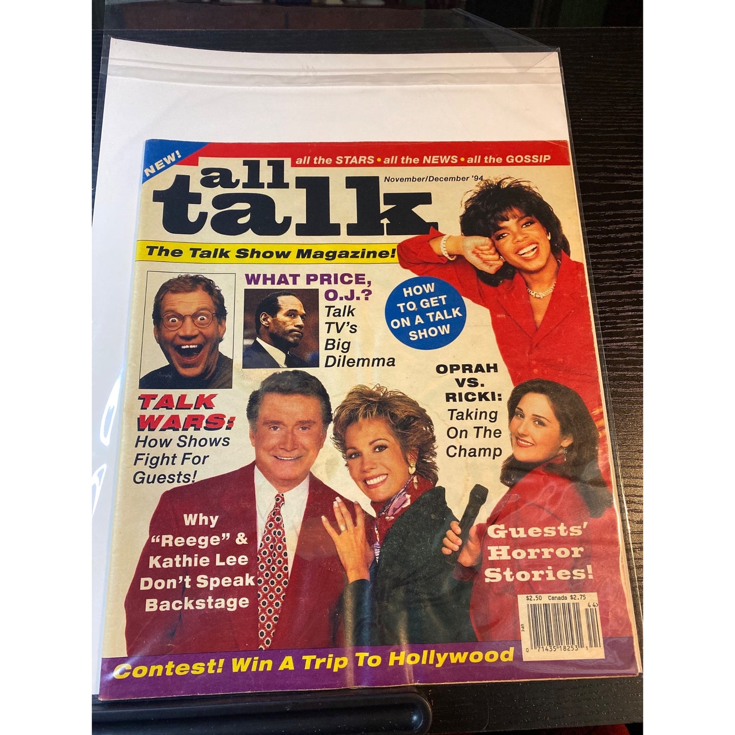 All Talk Magazine Nov/Dec 1994 Regis Kathie Lee Oprah OJ Simpson