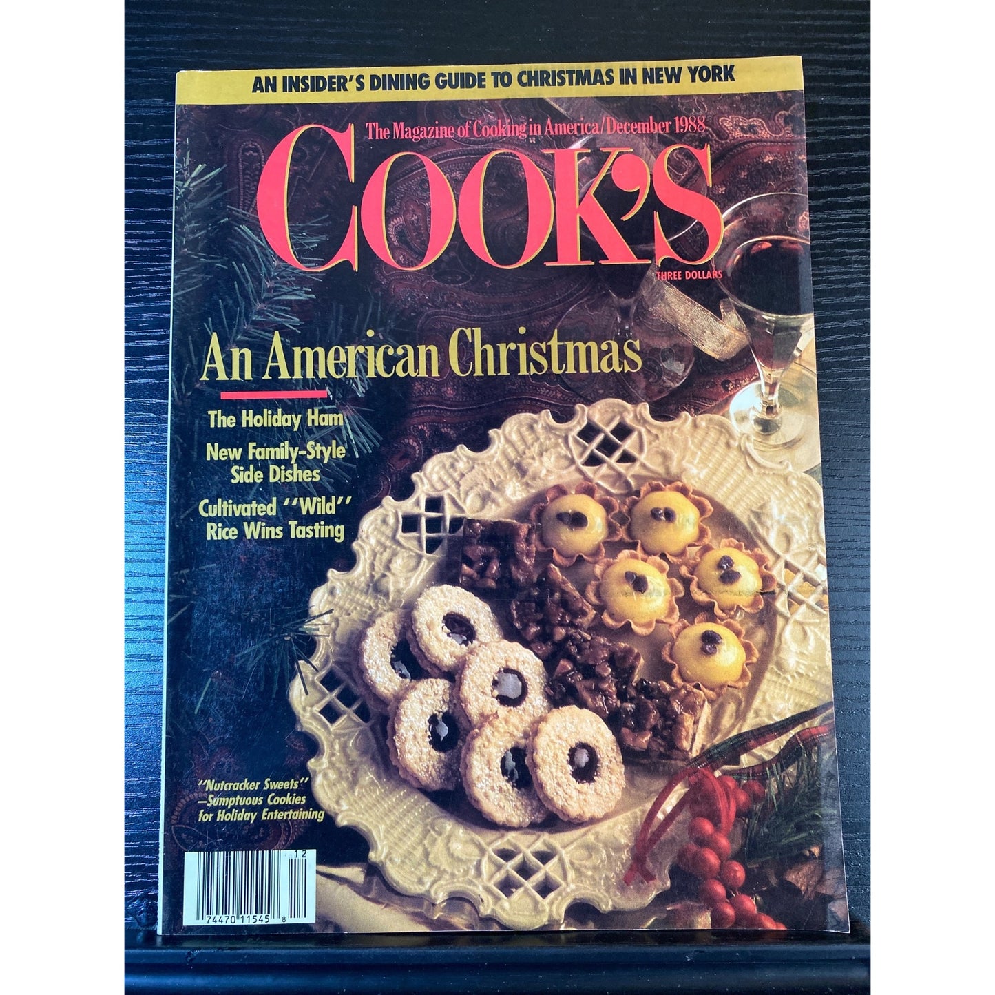 Cook's Magazine Cooking In American Dec 1988 An American Christmas Issue