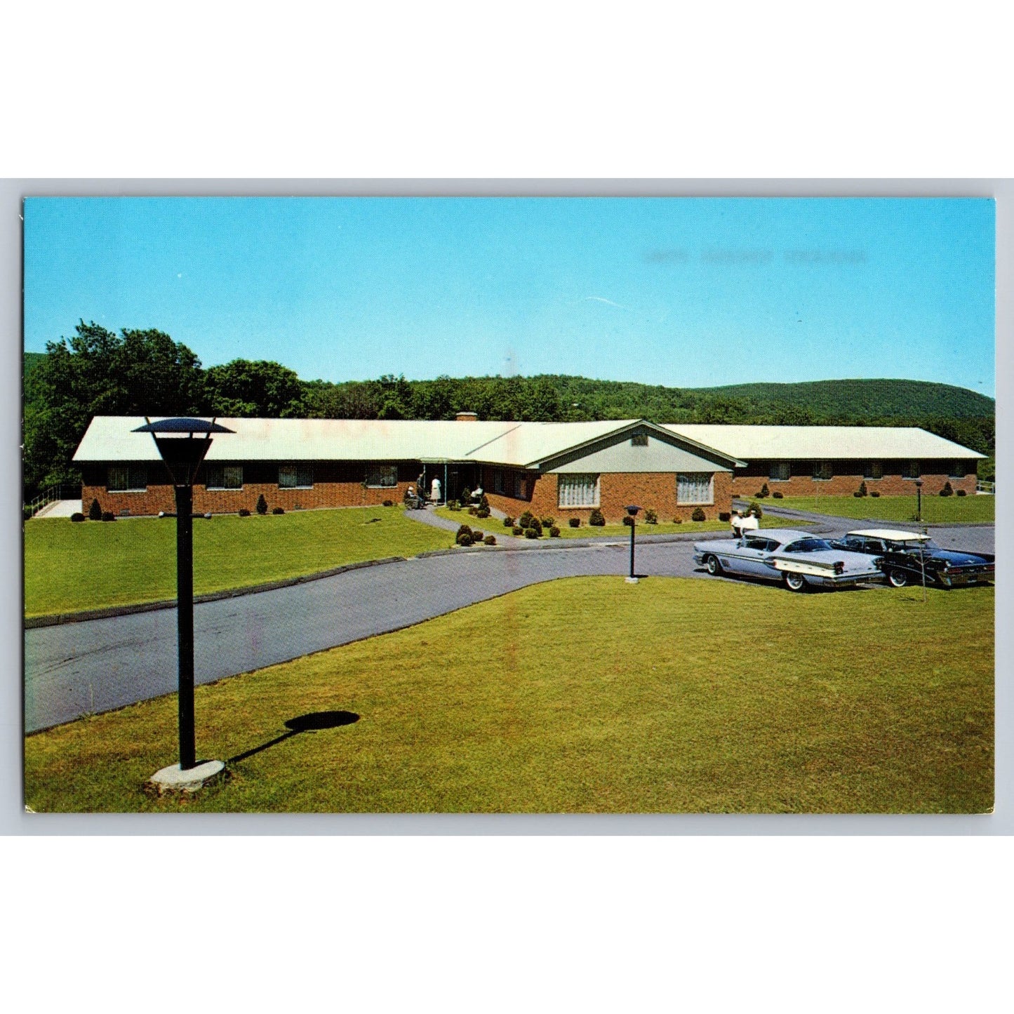 Leominster MA Massachusetts Fairlawn Nursing Home Chrome Postcard Unused