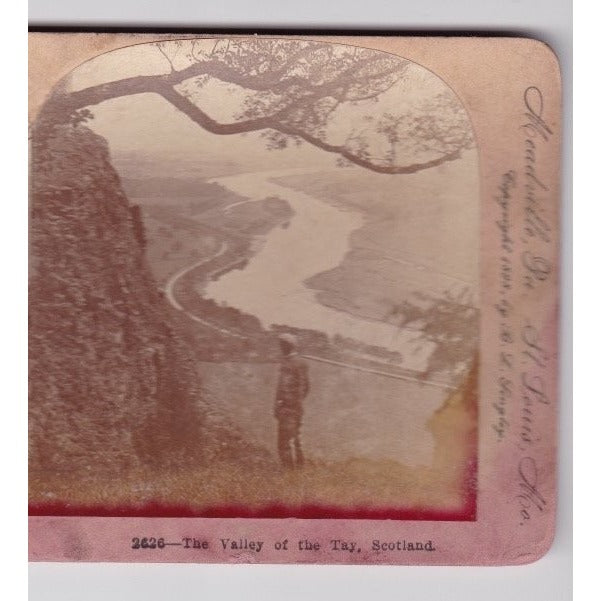 The Valley of the Tay Scotland Stereoview Underwood & Underwood Early 1900s