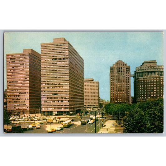 Philadelphia PA Pennsylvania New Penn Center Plaza Postcard Mike Roberts