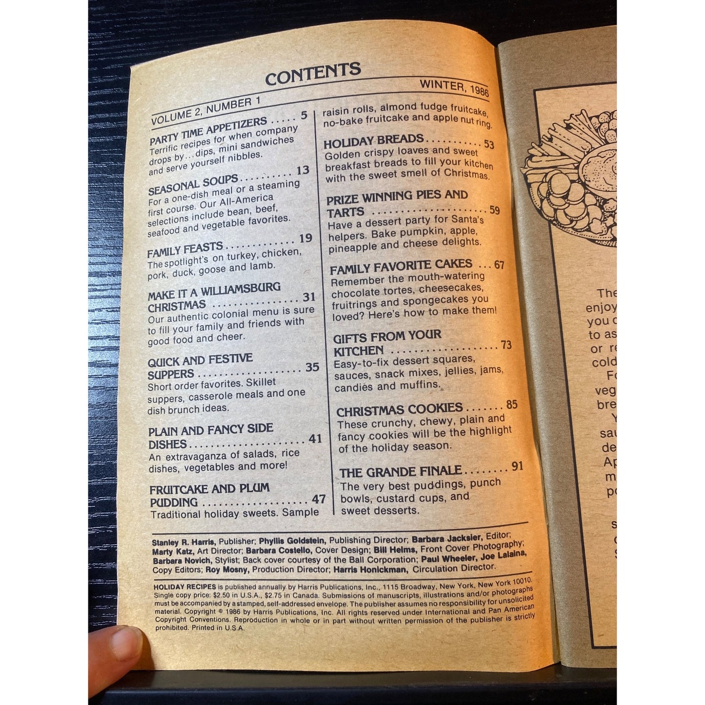 Best Ever Holiday Recipes Cookbook Booklet 1986 With 100+ Family Favorites