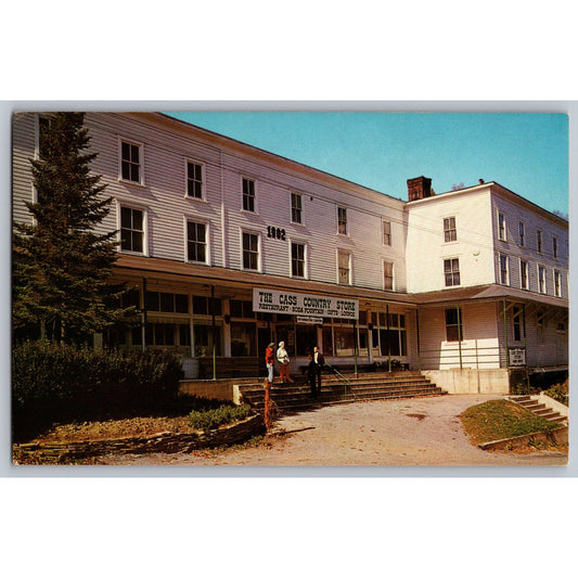 Cass WV West Virginia Country Store Scenic Railroad Pocahontas Chrome Postcard