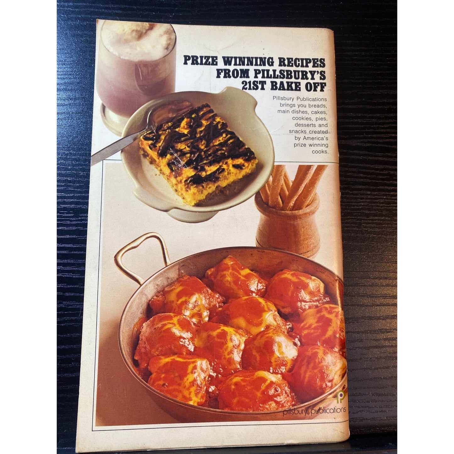 Pillsburys Bake Off Cookbook Booklet Prize Winning Recipes 21st Bake Off 1970
