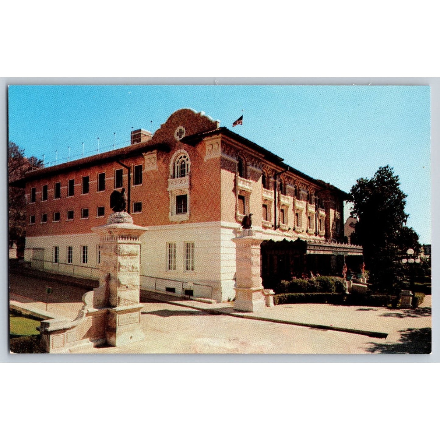 Hot Springs National Park AR Arkansas Fordyce Bath House Row Chrome Postcard