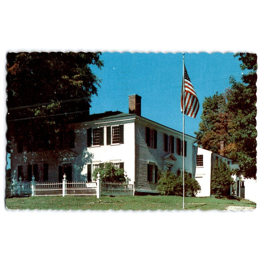 Hillsborough NH New Hampshire Franklin Pierce Homestead Postcard Dexter Press