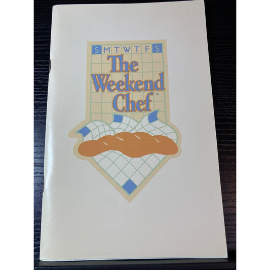 The Weekend Chef Cookbook Booklet General Mills Recipes 1986