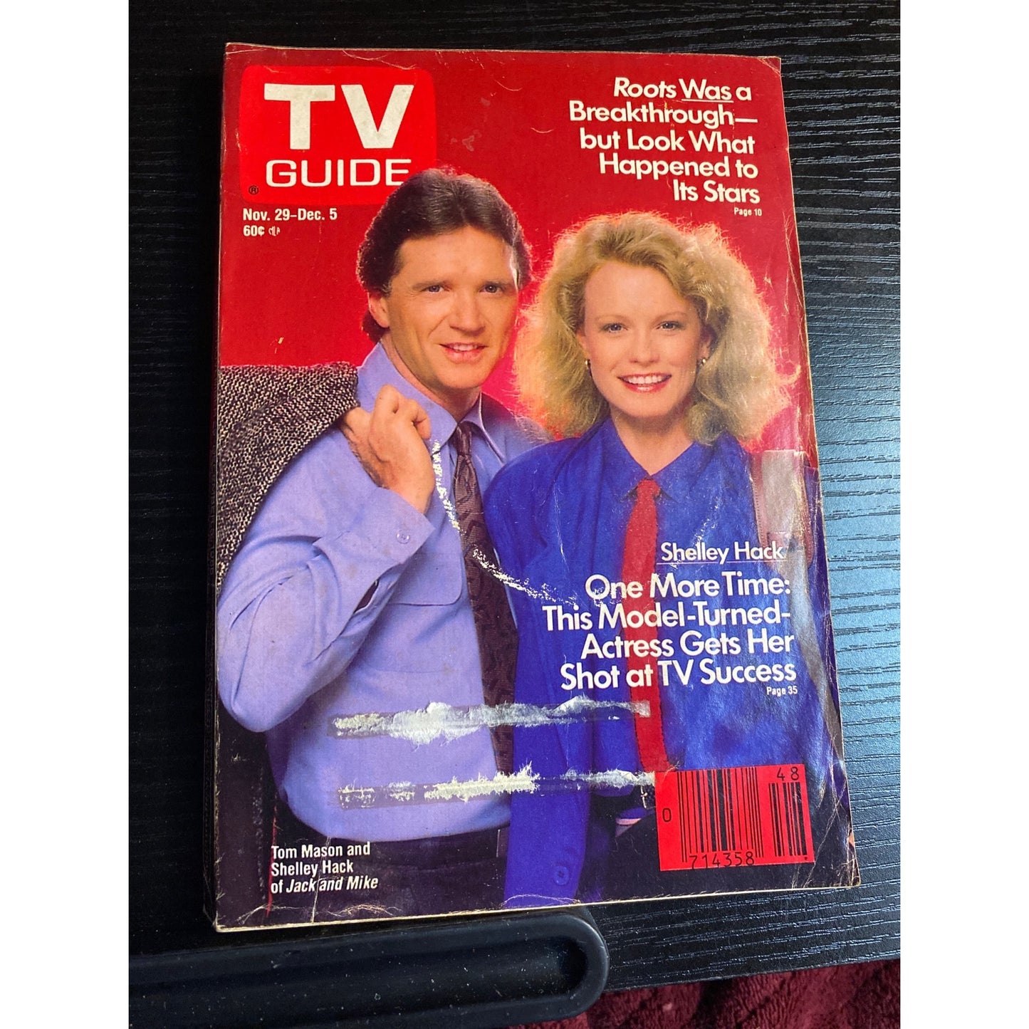 TV Guide Nov 29-Dec 5 1986 Shelley Hack