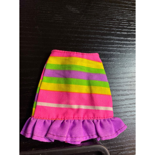 Barbie Fashion Favorites 68000-92 Play Line 1995 Rainbow Stripes Skirt Only