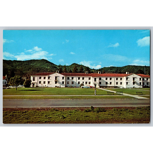 Napa County CA California Veterans Home Section "H" Women's Barracks Postcard