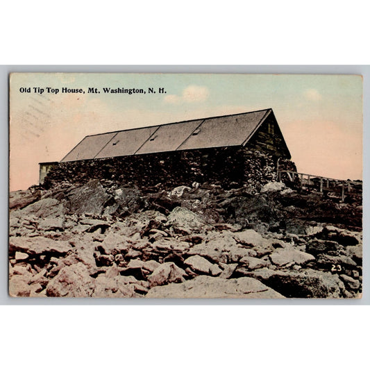 Sargent's Purchase NH New Hampshire Old Tip Top House Mt Washington Postcard '15