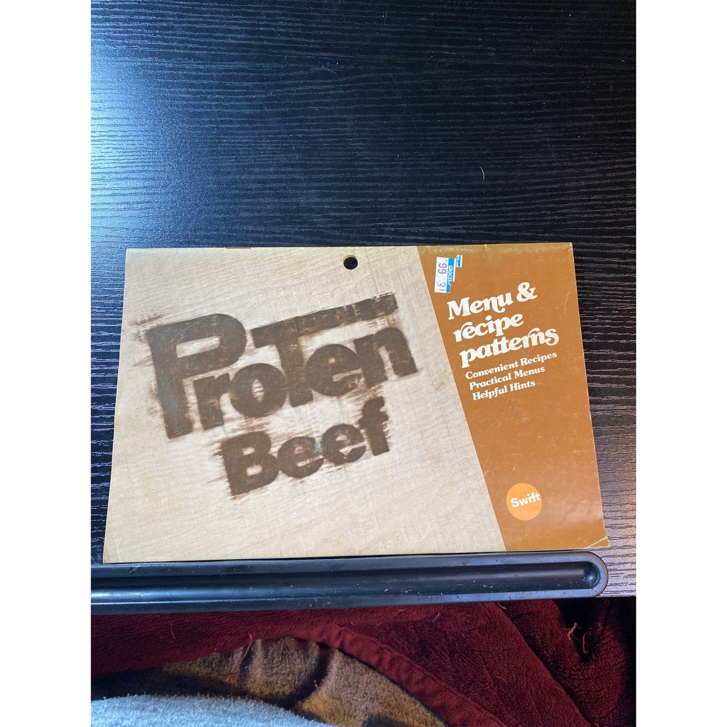 ProTen Beef Menu Recipes 1979 Swift Convenient Practical Menus Helpful Hints