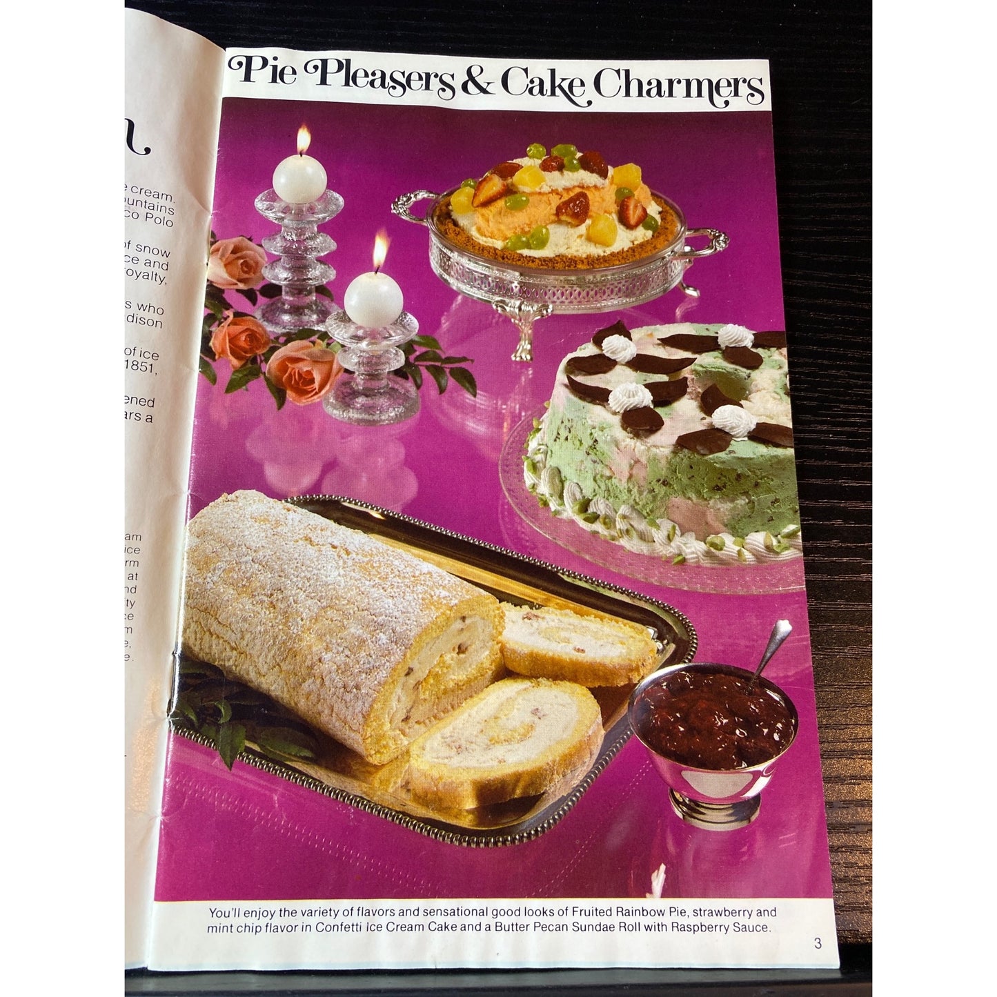 The Wonderful World Of Ice Cream Cookbook Booklet American Dairy Association 1970s