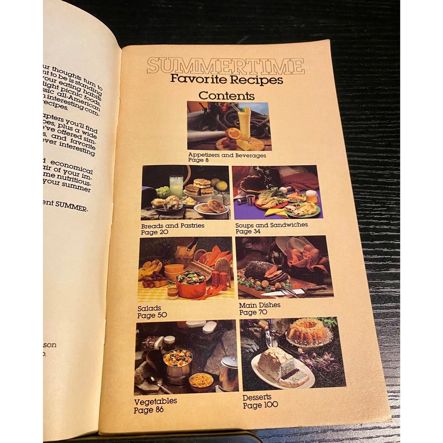 Pillsbury Classic Cookbook Booklet  1981 No. 9 - Summertime Favorite Recipes