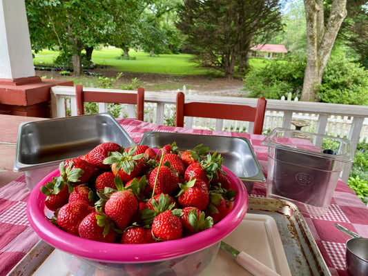 Strawberry Jam - Low Sugar Half Pint Jar