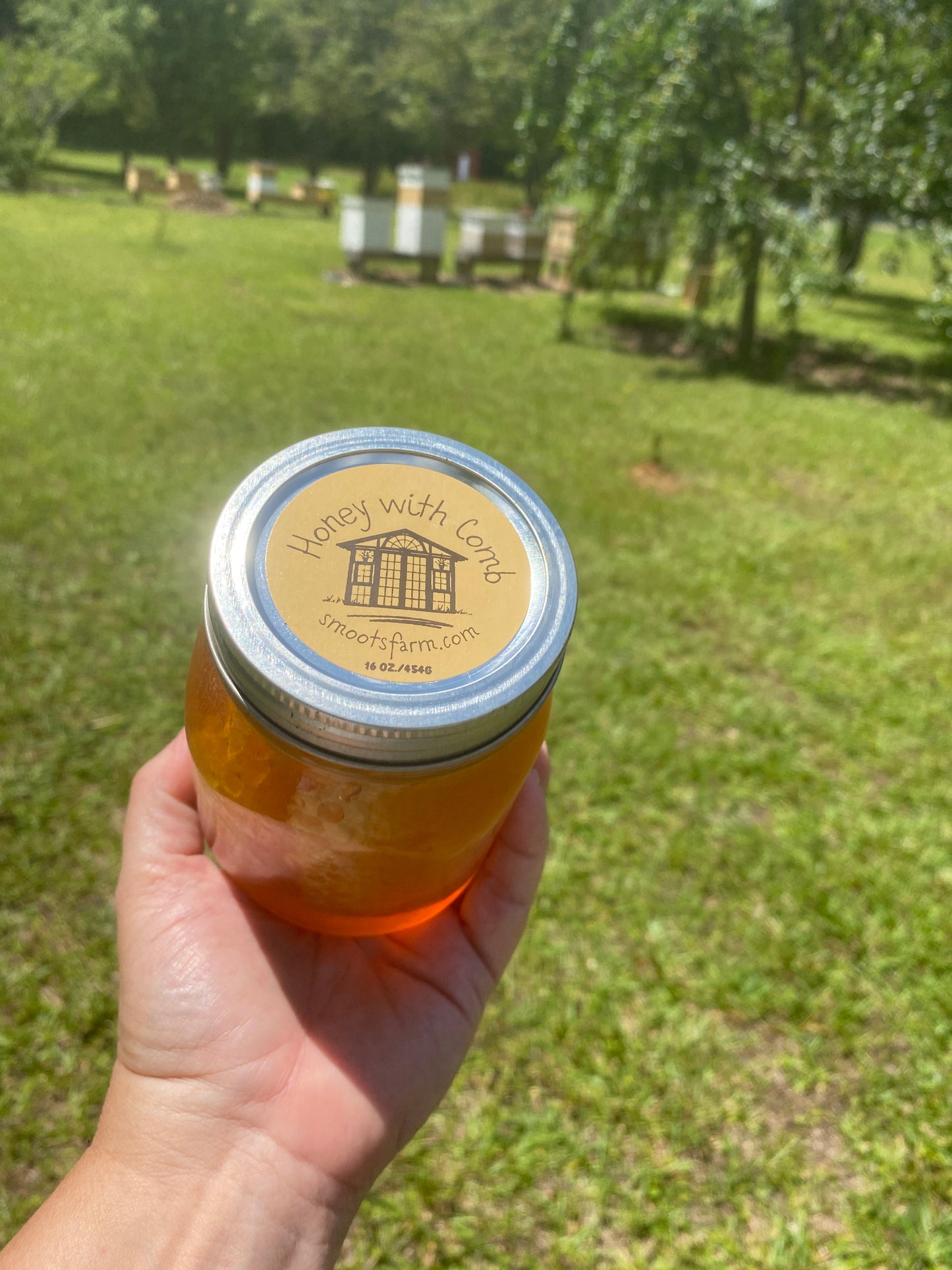 Smoot's Farm Honey with Comb 22 oz