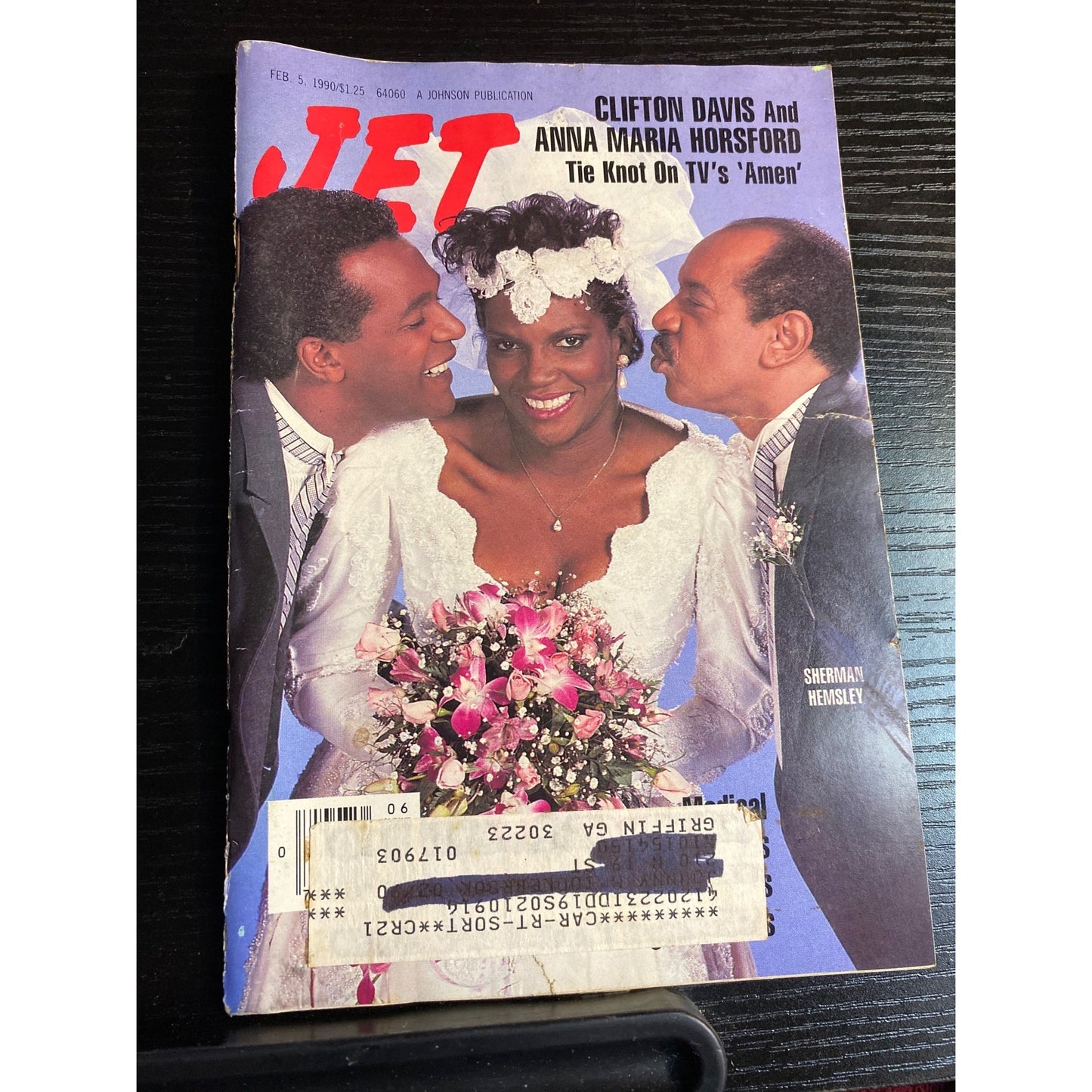 Jet Magazine Feb 5 1990 Clifton Davis Anna Maria Horsford Wedding