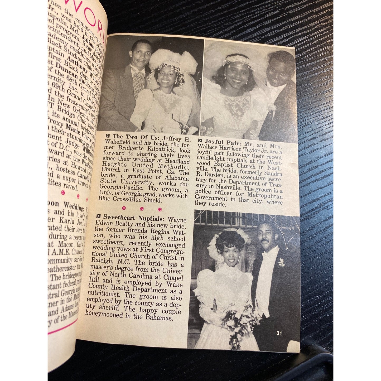 Jet Magazine Feb 5 1990 Clifton Davis Anna Maria Horsford Wedding