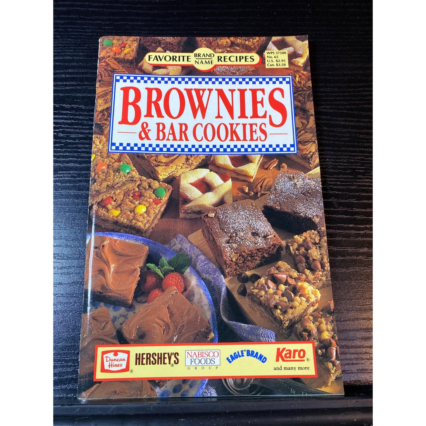 Brownies & Bar Cookies Cookbook Favorite Brand Name Recipes 1994 Booklet