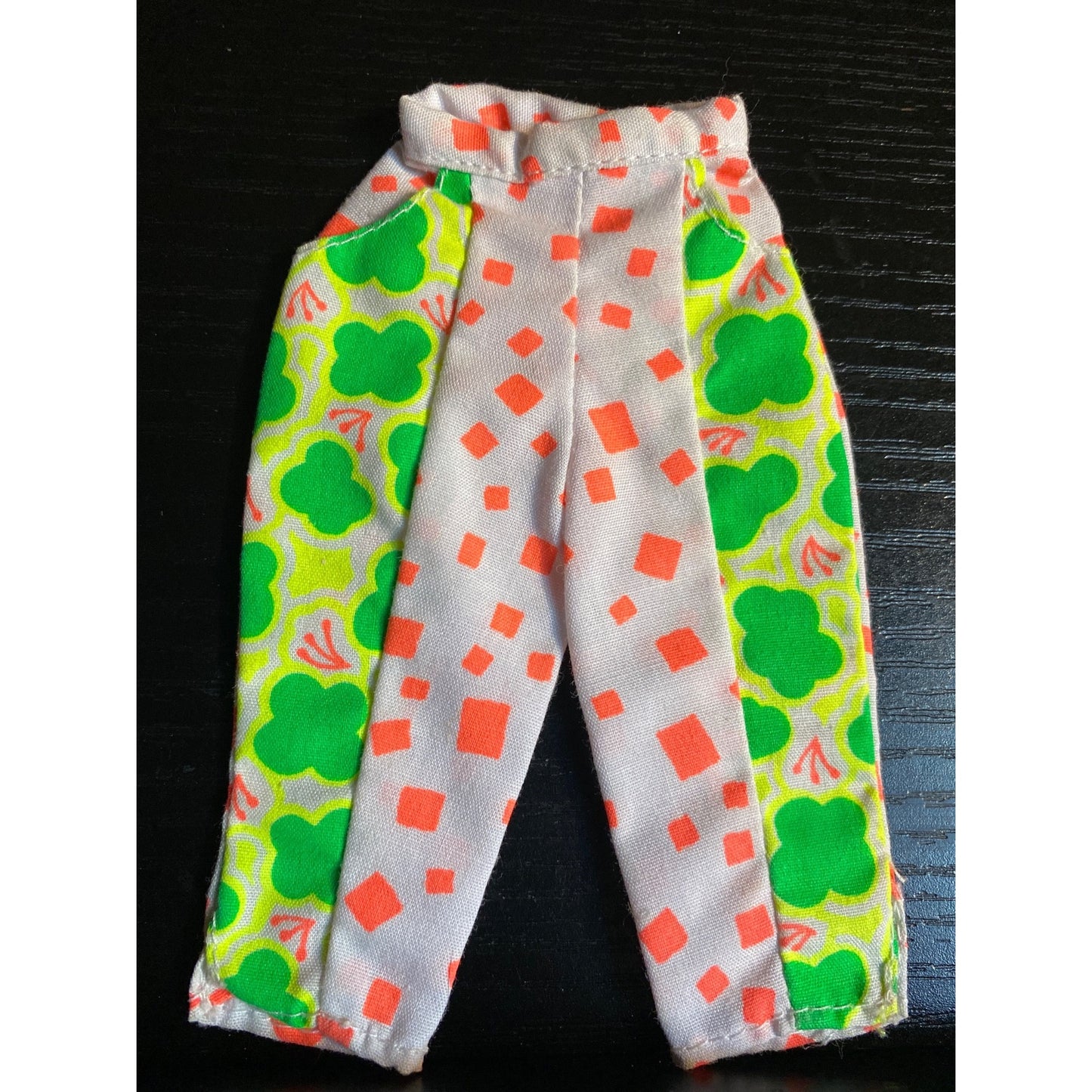 Barbie Fashion 7254 Hawaiian Fun Geometric Shirt Pant Set 1990 Vintage