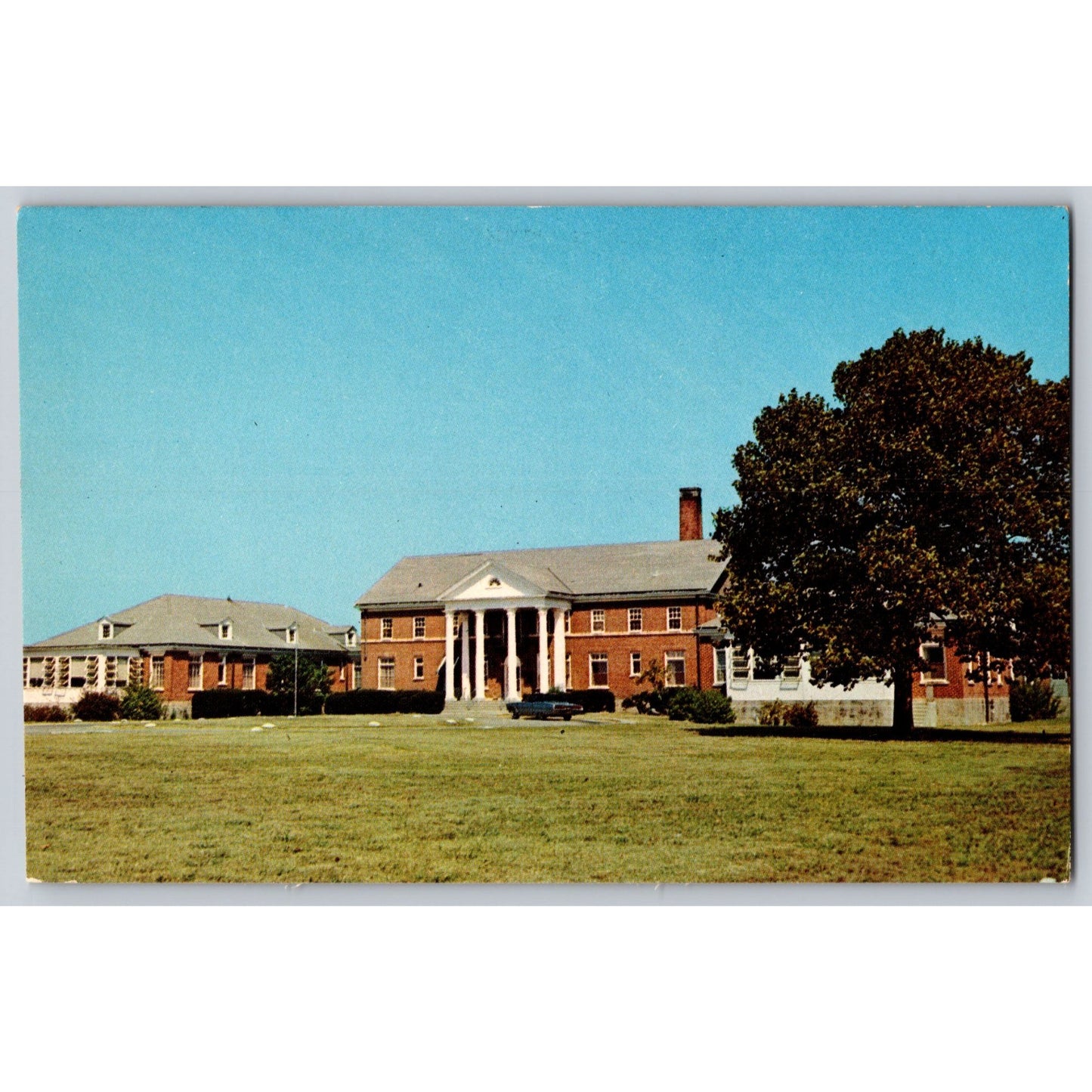 Crisfield MD Maryland Edward W McCready Memorial Hospital 1950s Chrome Postcard