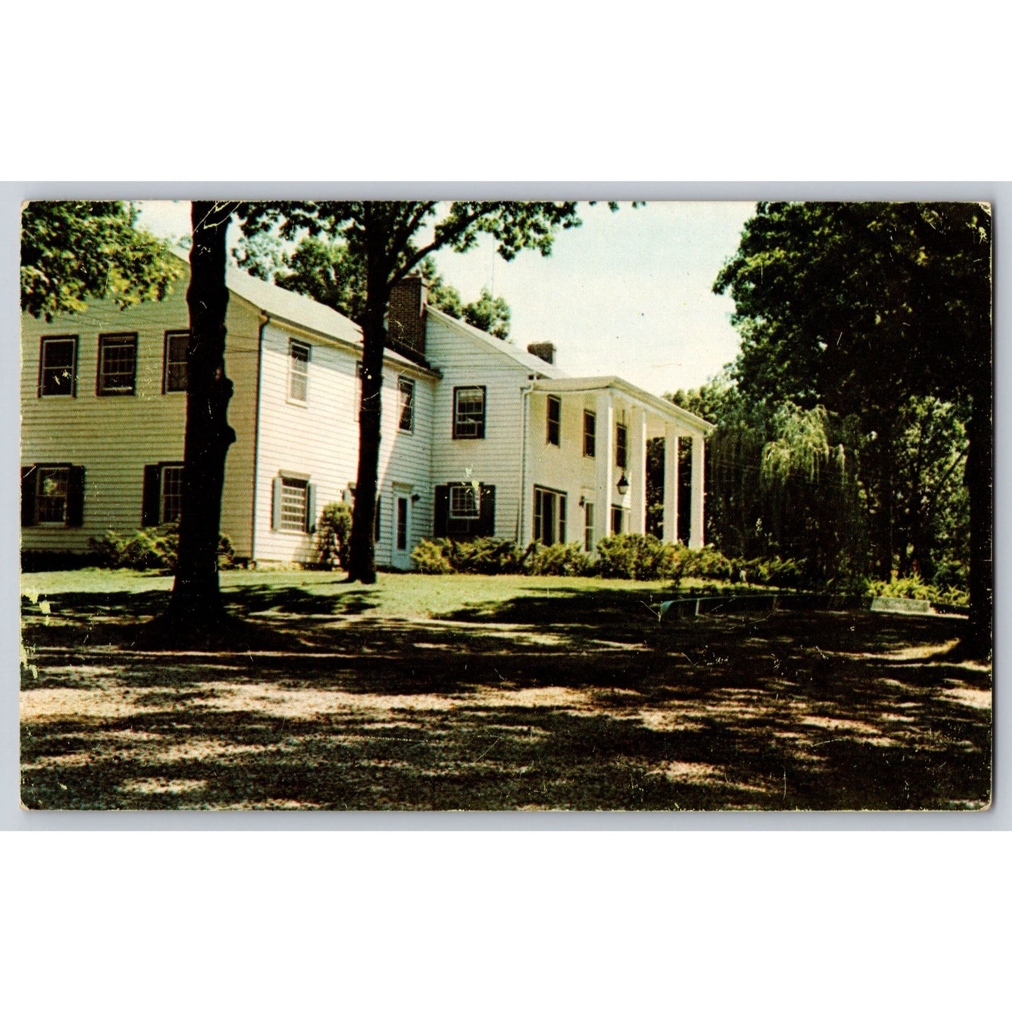 Crown Point IN Indiana St Dominic Savio Juniorate Summer Camp Chrome Postcard
