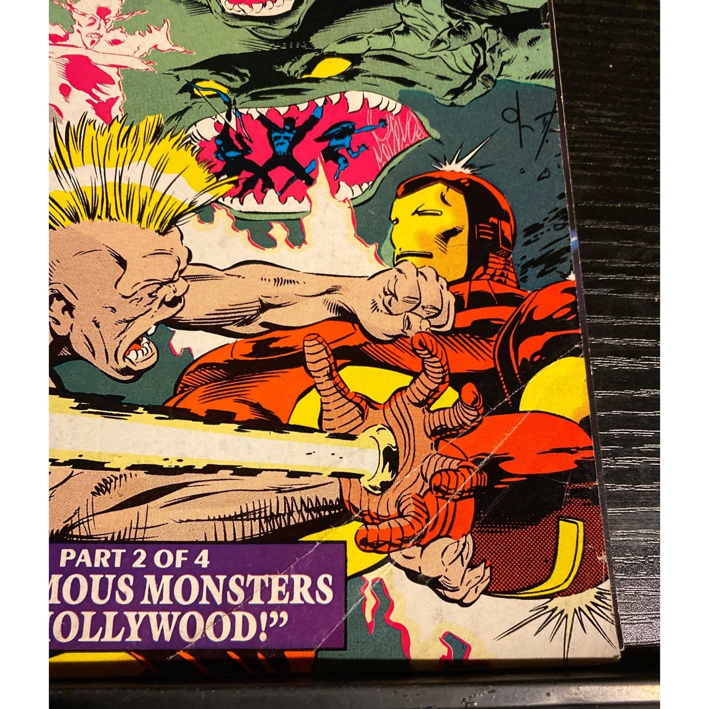 Avengers West Coast #71 Marvel Comics 1991 50th Infamous Monsters Of Hollywood