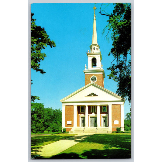 Lexington MA Massachusetts The Church Of Our Redeemer Episcopal Chrome Postcard