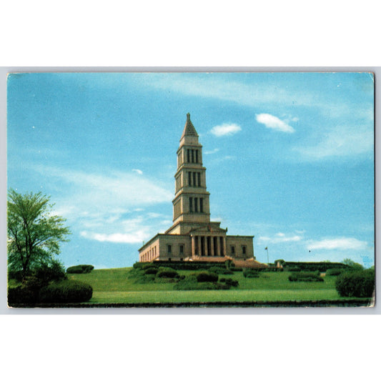 George Washington DC Masonic National Memorial Chrome Postcard Unused