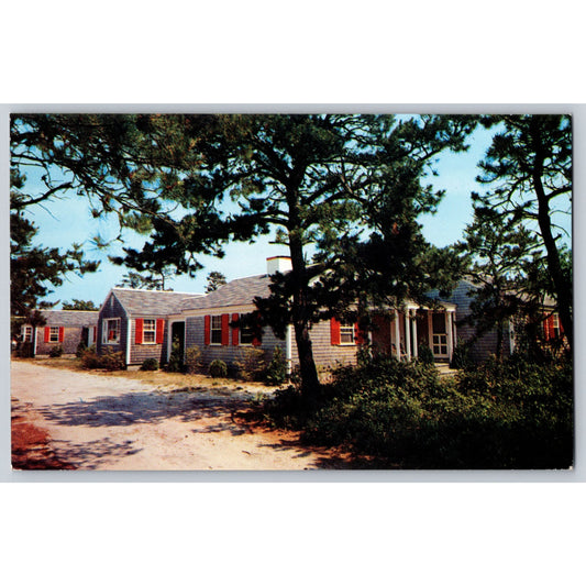 Cape Cod MA Massachusetts Bass River Court Motel & Cottages Postcard Unused