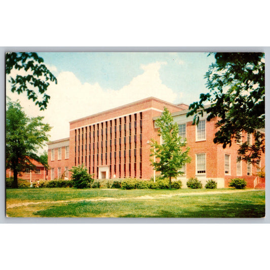 Jackson MS Mississippi University Ole Miss Library Chrome Unused postcard Lowman