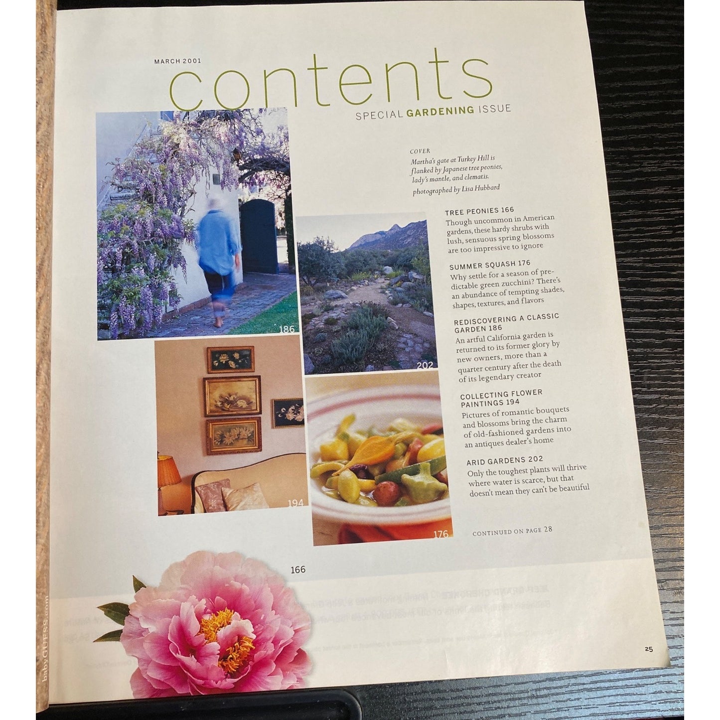 Martha Stewart Living Magazine #88 March 2001 Special Gardening Issue