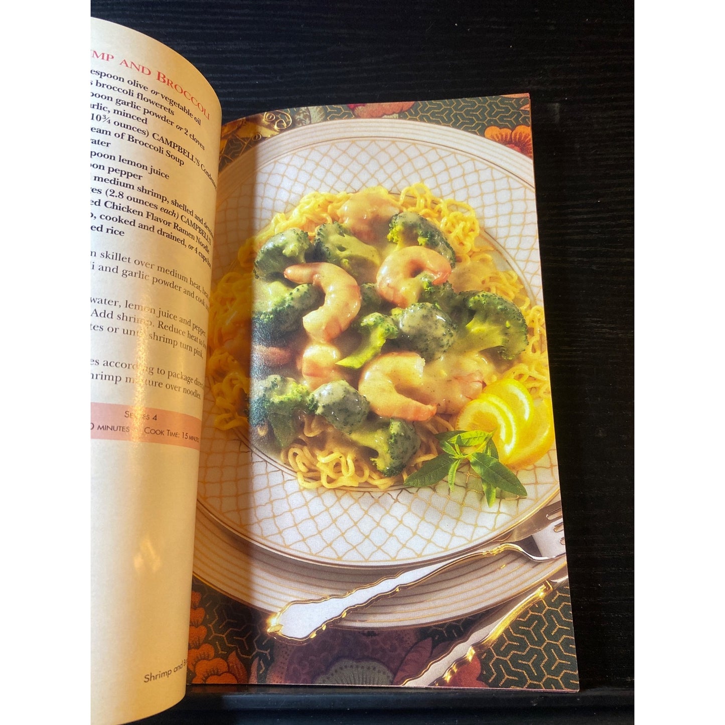 Campbells Easy Holiday Cooking 1997 Cookbook Booklet 55 Recipes 17 Menus