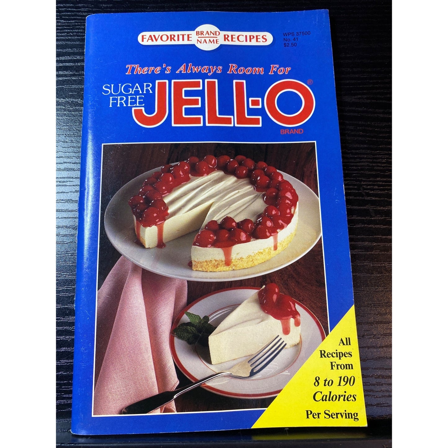 Favorite Brand Name There's Always Room For Jell-O Sugar-Free Recipe Book 1992