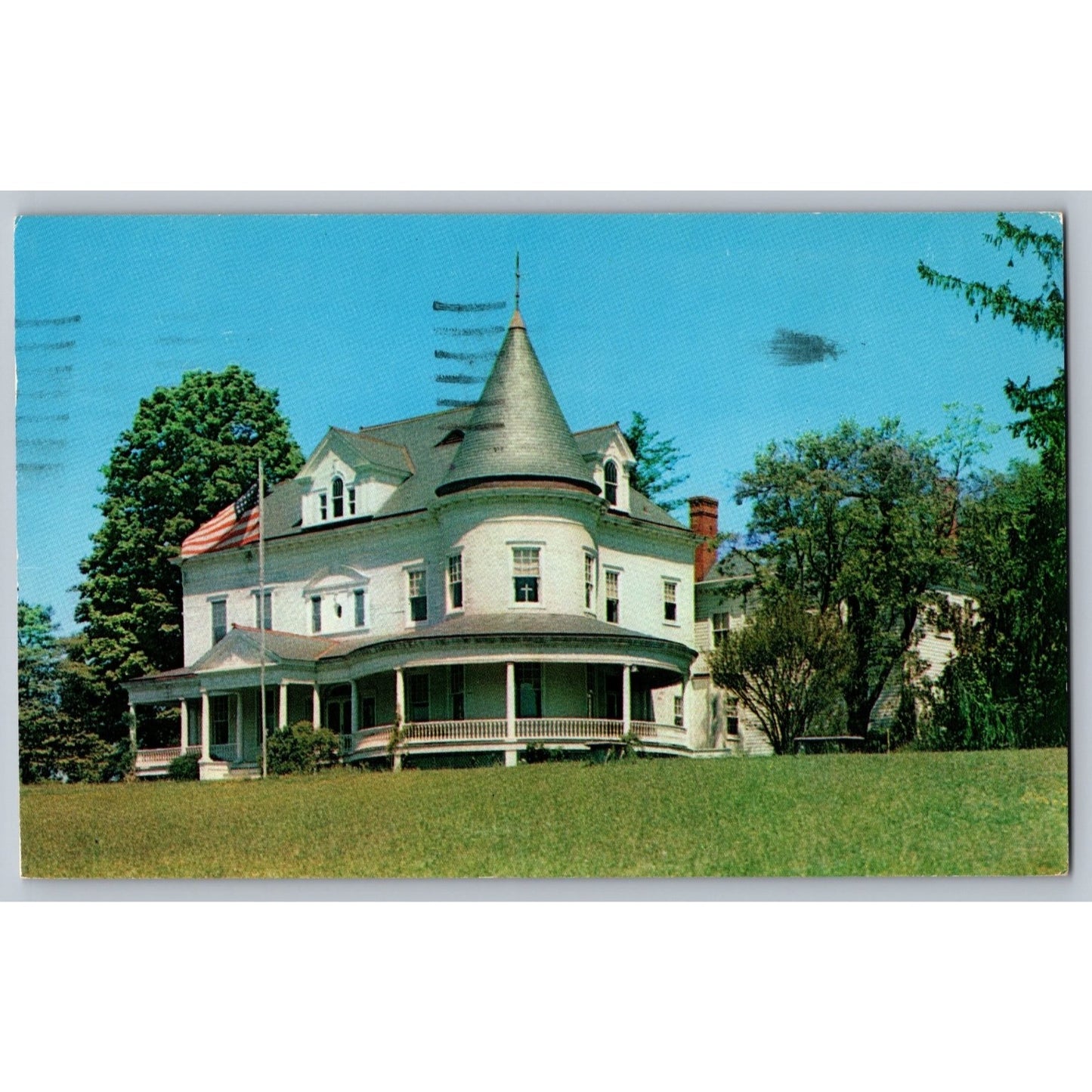 Mount Vernon VA Virginia Tower House on the Potomac 1959 Postcard