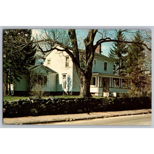 Vintage John Brown House Akron Ohio OH Postcard by Dexter Press