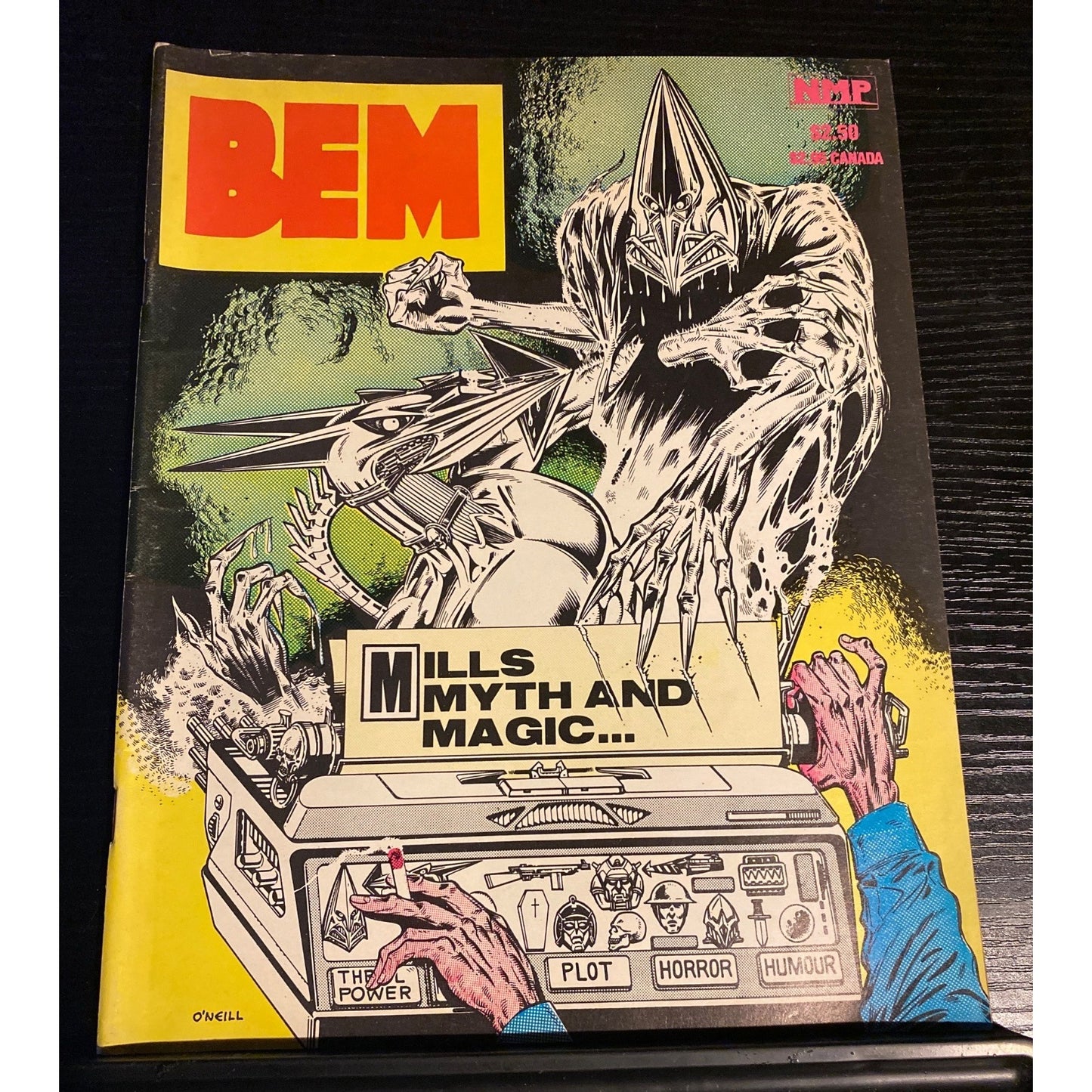 BEM Comic Book #38 Mills Myth and Magic 1980s