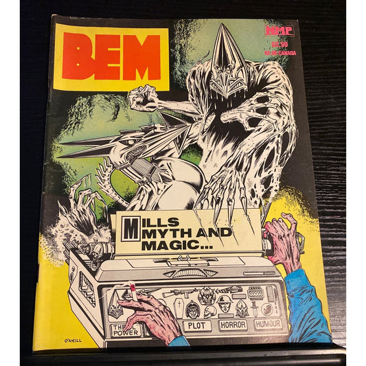 BEM Comic Book #38 Mills Myth and Magic 1980s