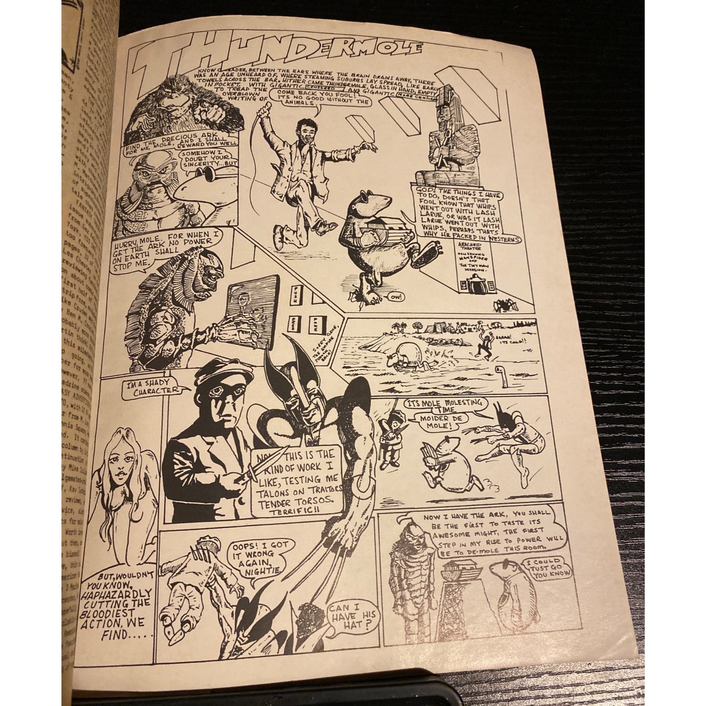 BEM Comic Book #38 Mills Myth and Magic 1980s