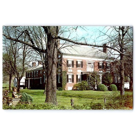 Southwest VA Virginia Old Stage Coach Inn Chrome Postcard