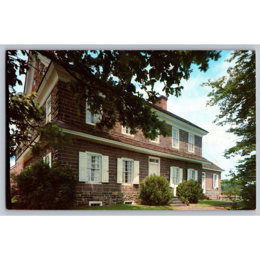 Pottstown PA Pennsylvania Pottsgrove Historic House Chrome Postcard