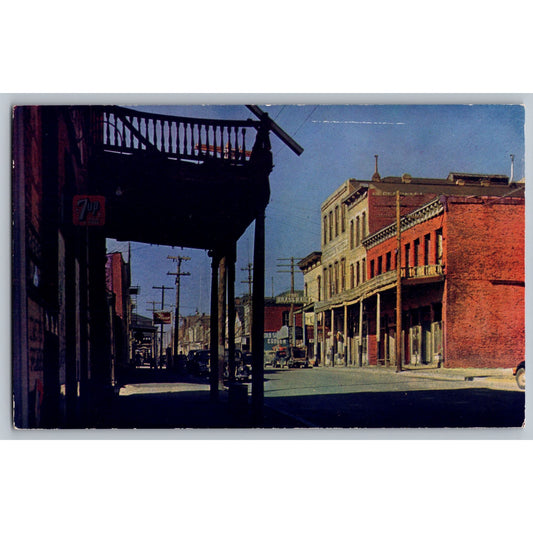Virginia City NV Nevada Silver City Chrome Postcard Unused Mike Roberts