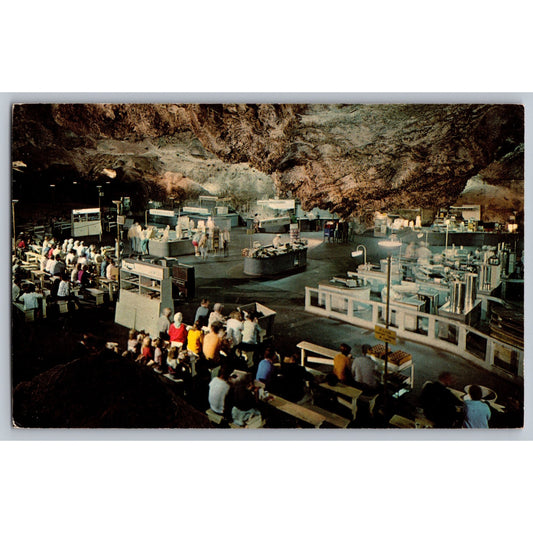 Carlsbad NM New Mexico Caverns National Park Underground Lunch Room Postcard