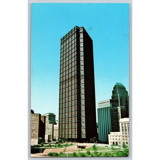 Pittsburgh PA Pennsylvania United States Steel Building Chrome Postcard